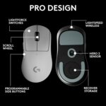Logitech G PRO X Superlight 2 DEX Lightspeed Wireless Gaming Mouse – White - Image 5