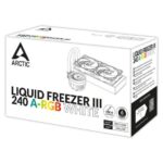 Arctic Liquid Freezer III 240 ARGB CPU Liquid Cooler White - Image 5