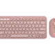Logitech Pebble 2 Wireless Keyboard and Mouse Combo (Rose)