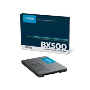 Crucial BX500 2TB 3D NAND SATA 2.5-Inch Internal SSD crucial