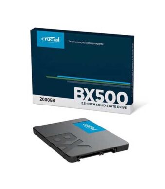 Crucial BX500 2TB 3D NAND SATA 2.5-Inch Internal SSD crucial