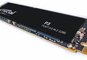 Crucial P3 500 GB M.2 NVMe Internal SSD
