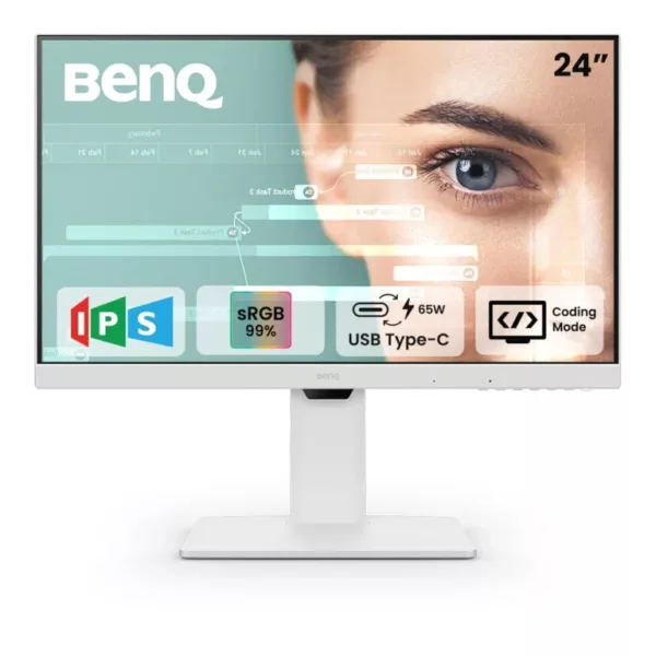 BenQ GW2486TC 24″ IPS 100Hz Full HD Coding Monitor (White)