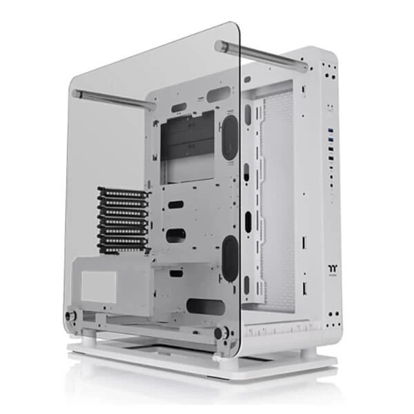 Core P6 TG Snow/White/Wall Mount/SPCC/4mm Tempered Glass*3