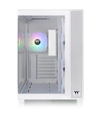 Thermaltake View 380 TG ARGB Snow (ATX) Mid Tower Cabinet (White)