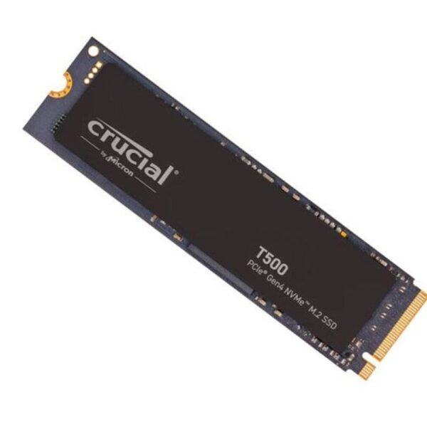 Crucial® T500 1TB PCIe Gen4 NVMe M.2 SSD with heatsink
