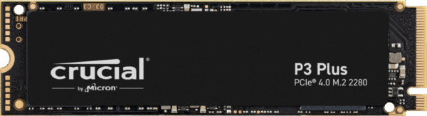Crucial® P3 Plus 2000GB 3D NAND NVMe™ PCIe® M.2 SSD