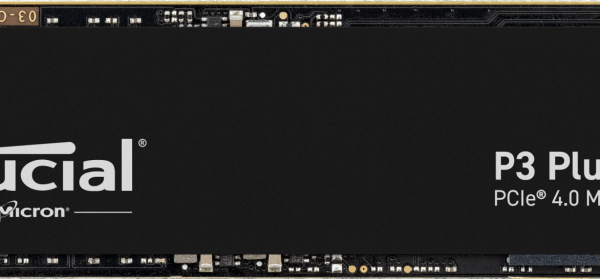 Crucial® P3 Plus 2000GB 3D NAND NVMe™ PCIe® M.2 SSD
