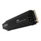 Crucial® T705 2TB PCIe Gen5 NVMe M.2 SSD with heatsink