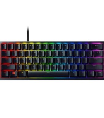 Razer Huntsman Mini Gaming Mechanical Keyboard Clicky Optical Purple Switches Black