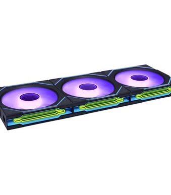 Lian Li UNI Fan SL Infinity Wireless 120mm Triple Pack Fan Black (12SLIN1W3B)