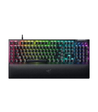 Razer BlackWidow V4 Mechanical Gaming Keyboard With Green Switches