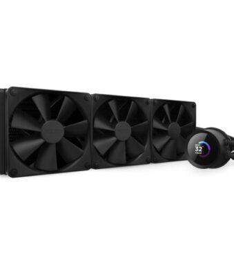 NZXT Kraken 360 360mm AIO Liquid Cooler with LCD Display (Black)
