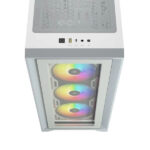 Corsair 4000X RGB Cabinet (White) - Image 2