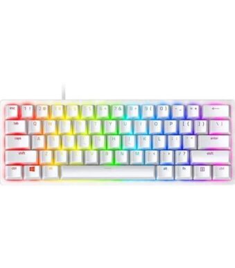 Razer Huntsman Mini Gaming Mechanical Keyboard Clicky Optical Purple Switches Mercury
