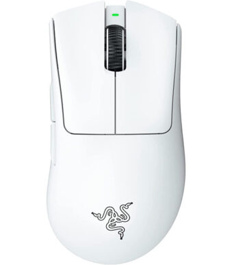 Razer DeathAdder V3 Pro Wireless Gaming Mouse (White)