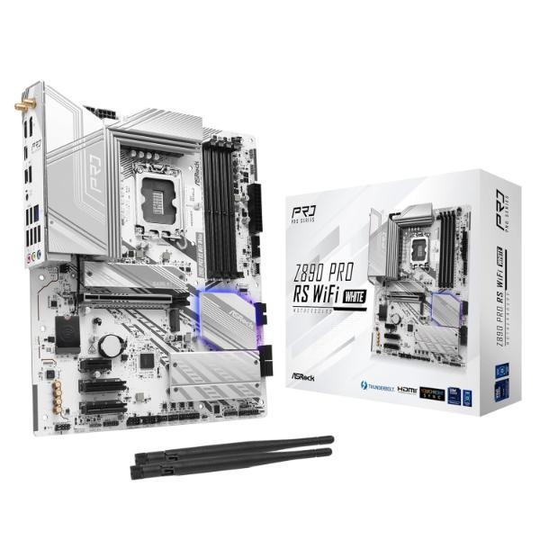Asrock Z890 Pro RS WIFI DDR5 Intel LGA 1851 ATX Motherboard