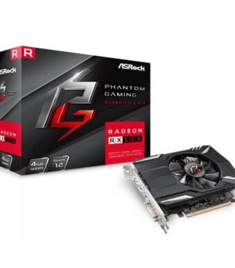 ASRock RX 550 Phantom Gaming 4GB Graphics Card