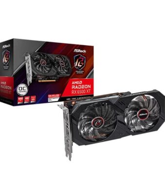 ASRock RX 6500 XT Phantom Gaming D OC 4GB Graphics Card
