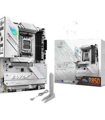 ASUS ROG STRIX B850-A Gaming WIFI ATX Motherboard (White)