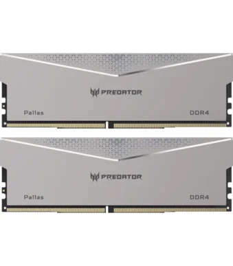 Acer Predator Pallas Series 32GB (16GBx2) DDR4 3200MHz Desktop Ram (Silver) BL.9BWWR.344