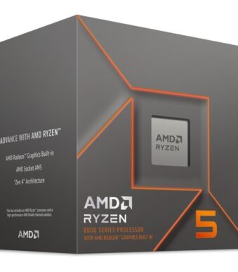 Amd Ryzen 5 8500g Processor With Radeon Graphics (Up To 5.0ghz 22mb Cache)