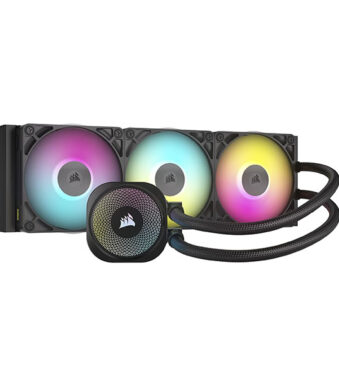 CORSAIR iCUE LINK Titan 360 RX RGB Liquid CPU Cooler (Black)