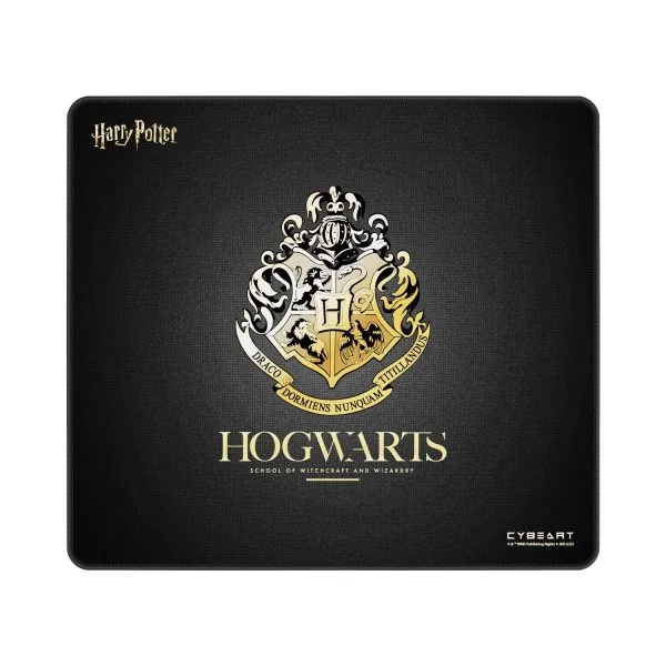 Cybeart | Hogwarts Gaming Mouse Pad (Large - 450x400x4mm) | Waterproof, Never Slip Base, Stitched Edges, Esports Grade