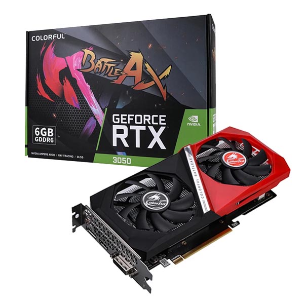 Colorful GeForce RTX 3050 NB DUO 6GB V2-V Graphics Card