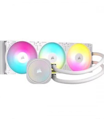 Corsair Nautilus 360 RS ARGB CPU Liquid Cooler (White)