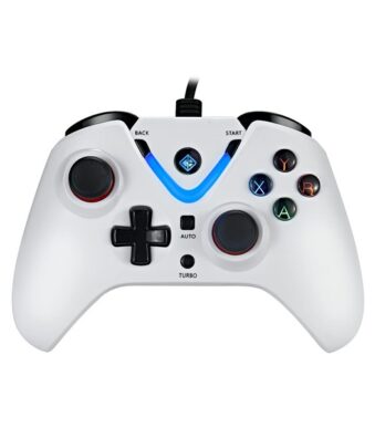 Cosmic Byte ARES Wired Controller for PC (White)