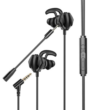 Cosmic Byte CB-EP-05 Gaming Earphone with Detachable Microphone for PC, PS4, Mobiles, Tablets (Black)