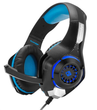 Cosmic Byte GS410 Headphones with Mic and for PS4, Xbox One, Laptop, PC, iPhone and Android Phones – Blue