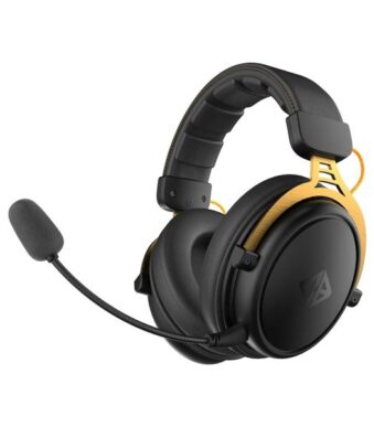 Cosmic Byte Hades 2.4Ghz Wireless + Bluetooth Headphone, 20ms Latency, 100Hrs Battery Life, 53mm Driver (Black)