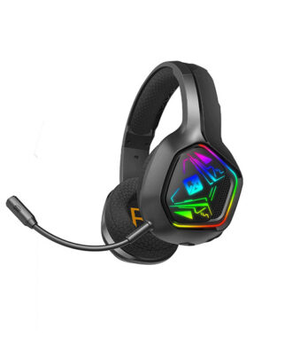 Cosmic Byte Immortal 2.4Ghz Wireless + Bluetooth + Wired Headphone (Black)
