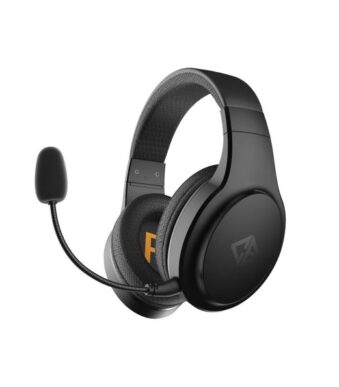 Cosmic Byte Inferno 2.4Ghz Wireless + Bluetooth + Wired Headphone (Black)