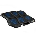 Cosmic Byte Meteoroid Non RGB Laptop Cooling Pad (Black/Blue)