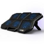 Cosmic Byte Meteoroid Non RGB Laptop Cooling Pad (Black/Blue)