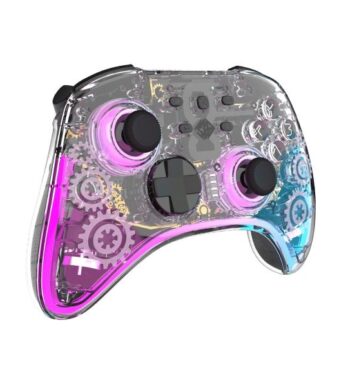 Cosmic Byte Stellaris Tri-Mode Wireless-Bluetooth-Wired Controller (Transparent)