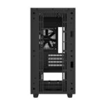 DeepCool CH370 (M-ATX) Mini Tower Cabinet With Tempered Glass Side Panel (Black) - Image 4