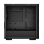 DeepCool CH370 (M-ATX) Mini Tower Cabinet With Tempered Glass Side Panel (Black) - Image 5