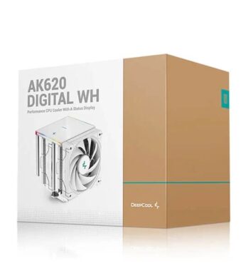 Deepcool AK620 Digital WH Dual Tower CPU Air Cooler
