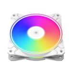 Deepcool CF120 Plus White 120mm PWM ARGB Cabinet Fan (Triple Pack) - Image 2