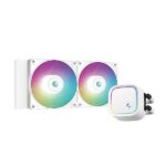 Deepcool Gammaxx LE520 WH ARGB 240mm CPU Liquid Cooler (White) - Image 2