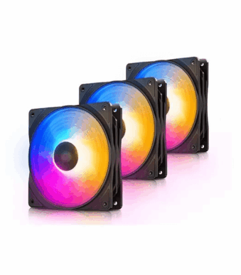 Deepcool RF120 FS LED Cabinet Fan (Triple Pack)
