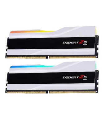 G.Skill Trident Z5 RGB 64GB (32GBx2) DDR5 6000MHz Desktop RAM (White)