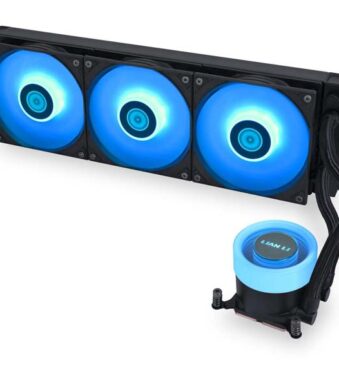 Lian Li GA II Lite 360mm RGB AIO Liquid Cooler Black