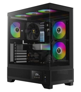 GAMDIAS Atlas M1 ATX Mid Tower ARGB Cabinet (Black)