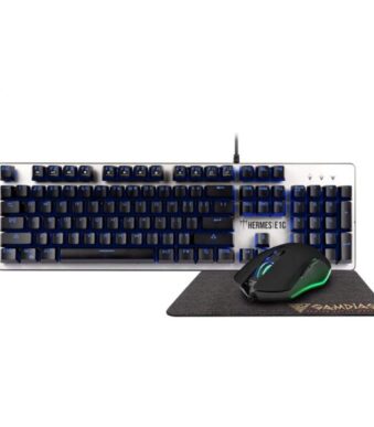 Gamdias Hermes E1c 3-in-1 Keyboard Mouse & Mouse Pad Combo