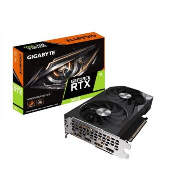 Gigabyte Rtx 3060 Windforce Oc 12gb Gddr6 Graphics Card